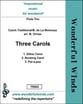 Three Carols C Flute Trio cover